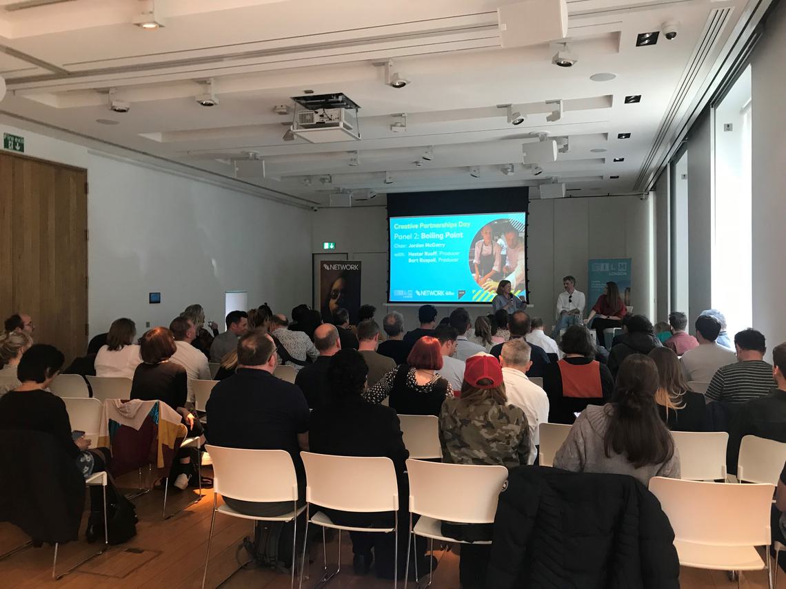 Creative Partnership Day. Audience and speakers