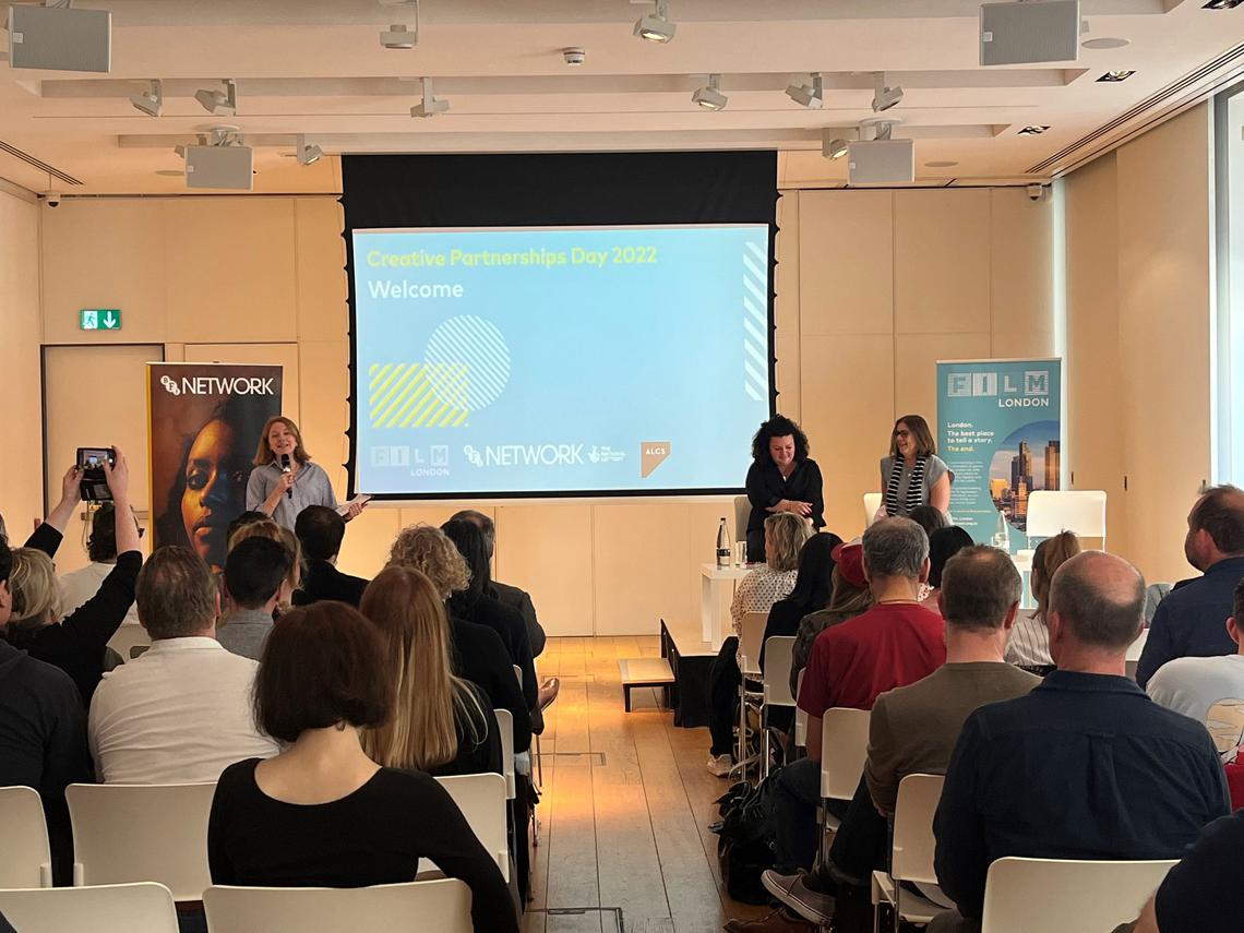 Creative Partnership Day. Audience and speakers