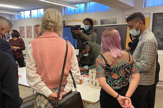 Darryl Coulson at Nexus Studios, Academies Programme launch