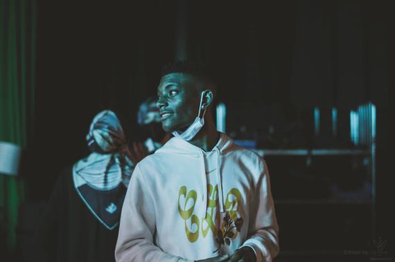 Darryl Coulson, on set