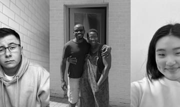 L-R: Charlie Tidmas, Rich Dampare, Sungleen Moon (Former interns of EAN x Two Brothers Work Taster Programme)