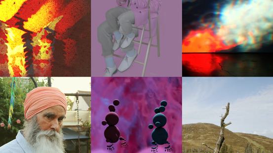 FLAMIN Fellowship 2021/22 artists stills composite square