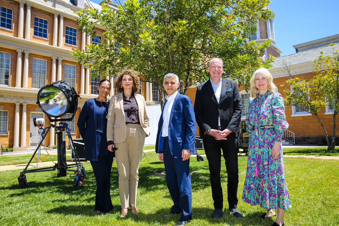 Representitives from NBCU, Mayor of London and Film London at Universal Studios