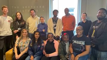 The EAN worked with Two Brothers on the Job Centre Plus scheme, during Film and TV Industry Training Week