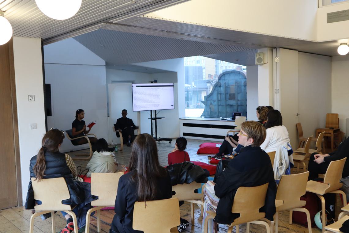 Jarman Award Tour at Whitechapel Gallery, London.