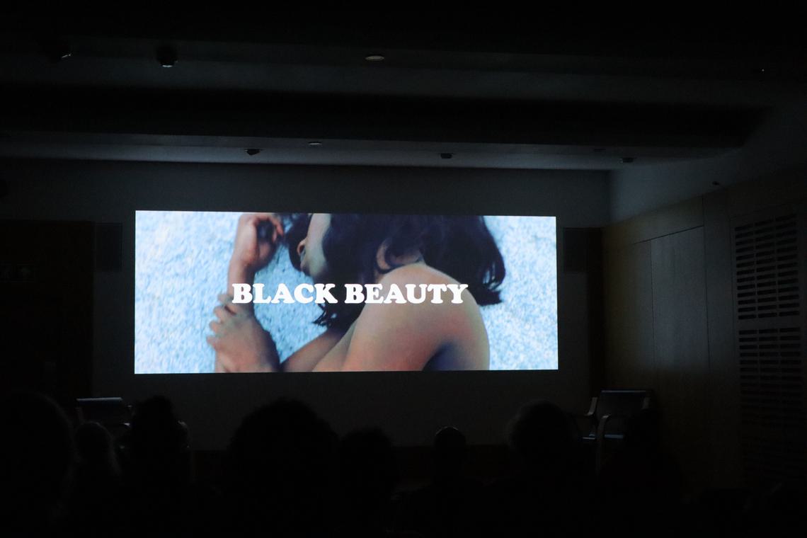 Grace Ndiritu's Black Beauty Screening at Whitechapel Gallery, London for Jarman Award Tour