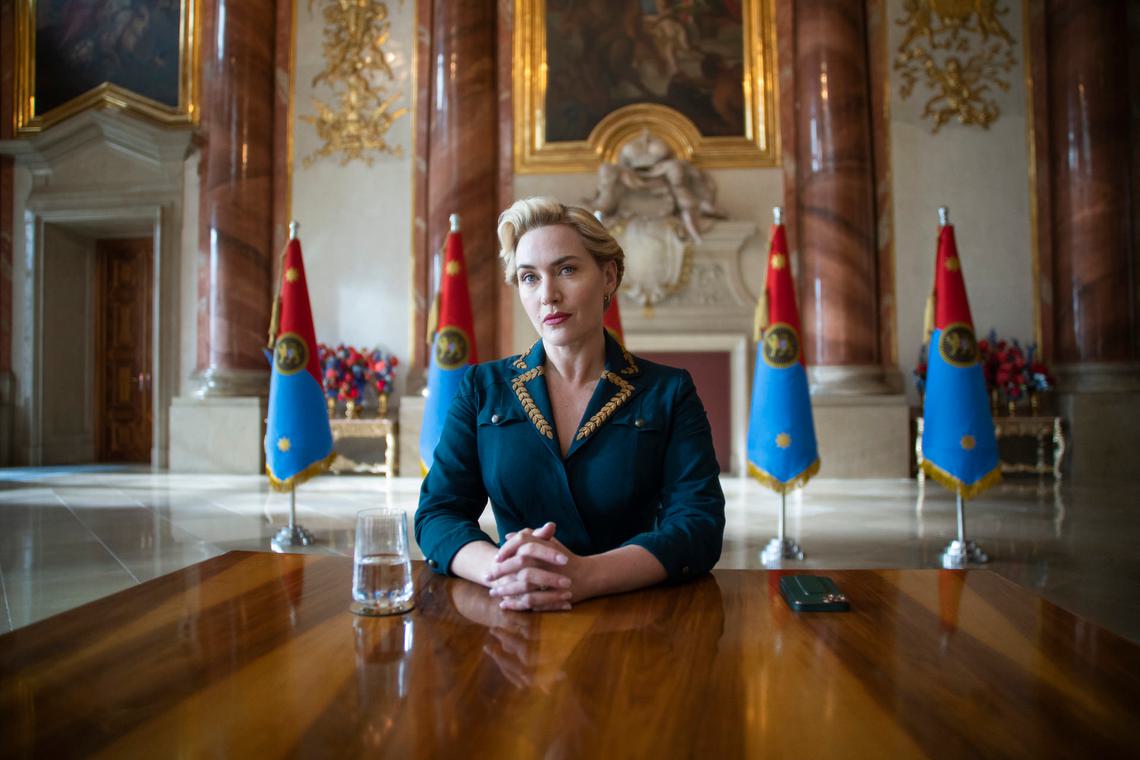 First look at Kate Winslet in The Palace for HBO.