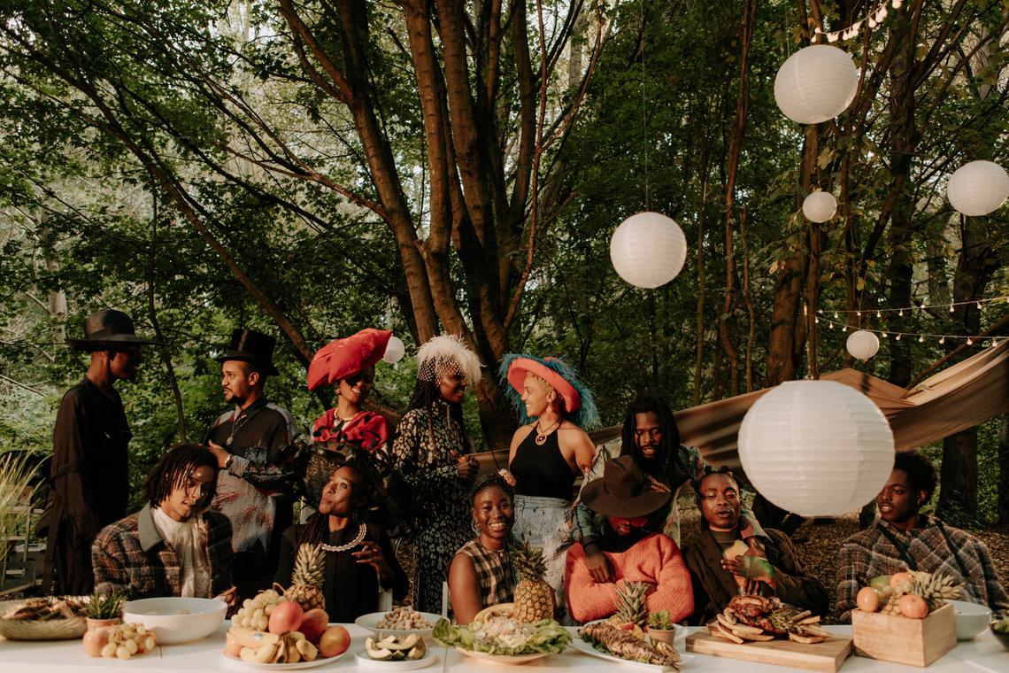 Production image of Dear Black Child (2021) by Tobi Onabolu