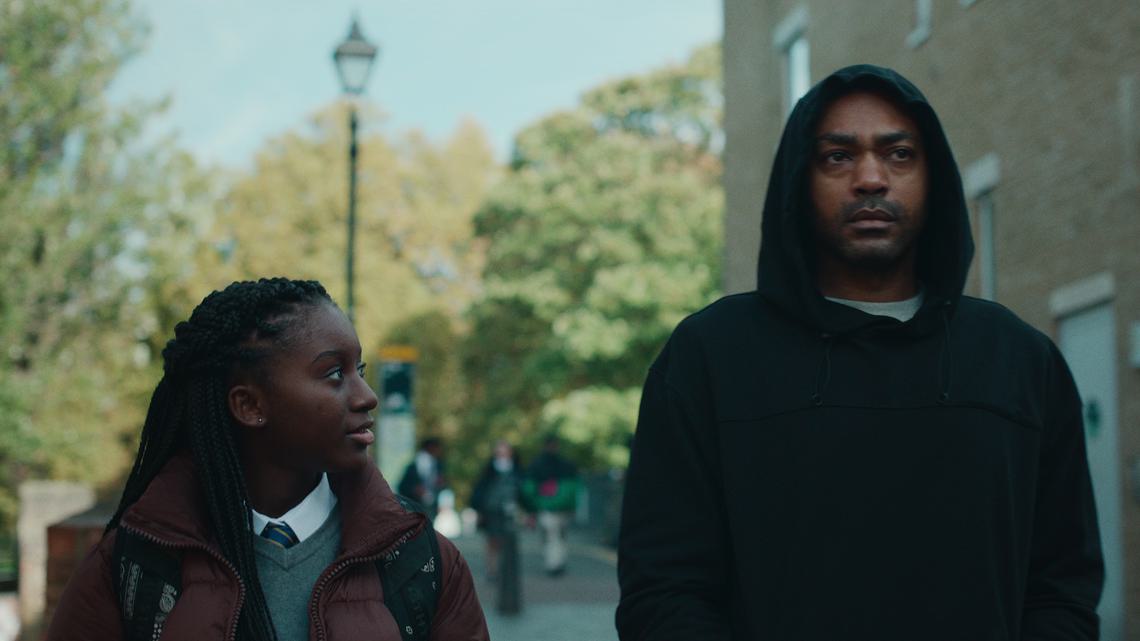 Top Boy S3. Kane Roninson as Sully and Ashley Walters as Dushane in Top Boy S3 .Cr. Courtesy of Netflix © 2023